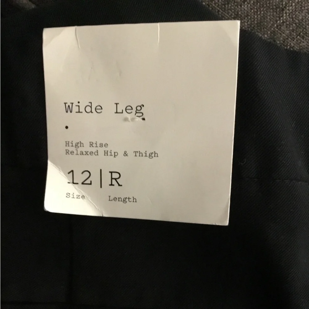 Women’s high rise wide leg trousers - Picture 3 of 3
